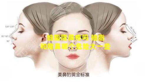 抽脂隆鼻疼吗 抽脂和隆鼻哪个危险大一些